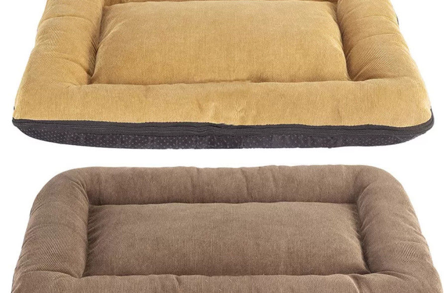 Grandes petites protections moyennes de chenil de chien de chats de caisse d'animal familier de matelas confortable mou de lit