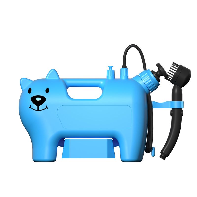 Le peigne mou de silicone de sécurité de massage de brosse de Bath de chien de salle de bains avec des accessoires d'animal familier de boîte de shampooing pour des chats versent l'outil de toilettage