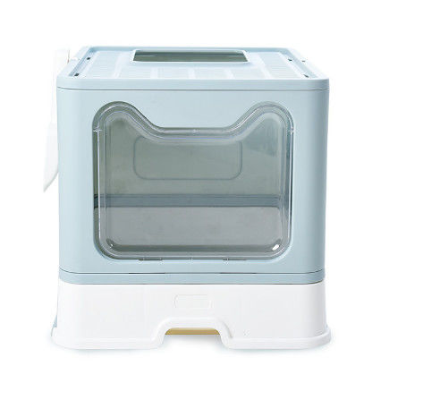 Chien couvert Cat Box Cage de Cat Litter Box Hoopet Cute de coin